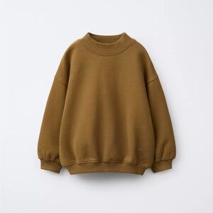 Zara Mock Neck Sweatshirt